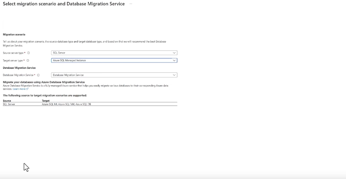 Creation nouvelle instance