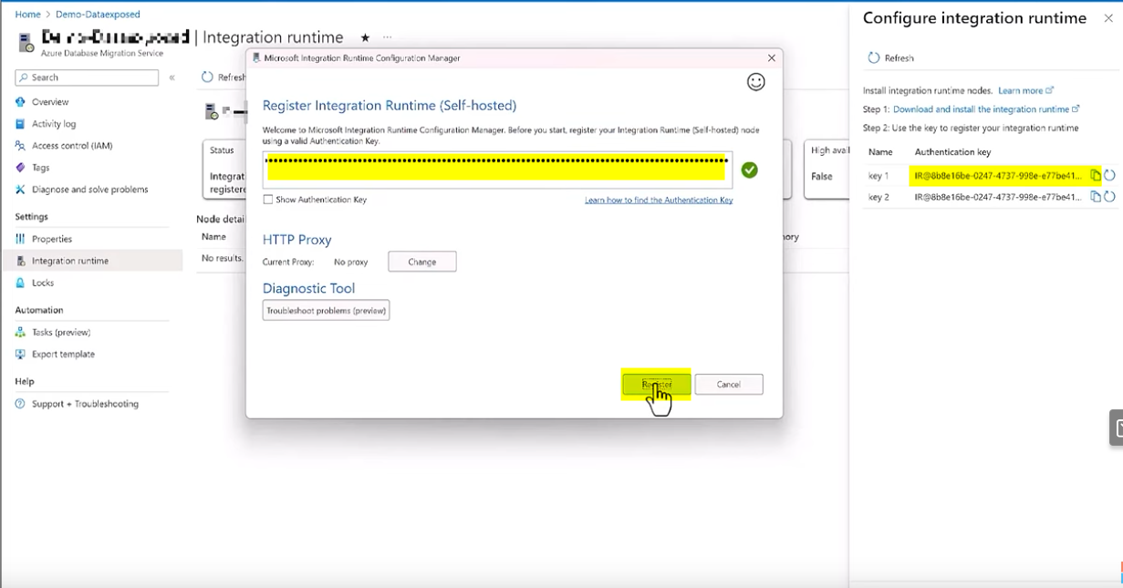 Enregistrement Token